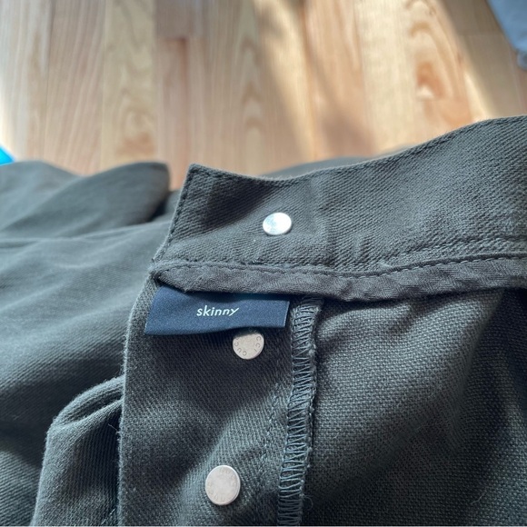 Gucci Men’s Olive Green Denim Riding Skinny Leg Jeans EUC Size IT 48 US 32 - Picture 9 of 12